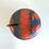 Thumbnail: Vintage Bitossi Pottery Black Red Tramonto Glaze Bulldog Aldo Londi 70's
