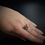 Thumbnail: 20th Century Brutalist Abstract 925 Silver / Gold Ring With Moonstone 2