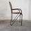 Thumbnail: Early 20th Century Industrial Salvage Saddle Leather Iron Brass Armchair CH3