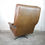 Thumbnail: Arne Norell Brown Leather Chrome High Back Swivel Armchair Vatne Mobler 1970's
