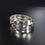 Thumbnail: 20th Century Contemporary London 925 Sterling Silver Twisted Heavy Cuff Bracelet