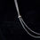 Thumbnail: Vintage Italian Style Double Rope 925 Sterling Silver Neck Chain