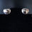 Thumbnail: Modernist Sterling Silver Earrings by London