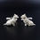 Thumbnail: British Scottish Terrier Sterling Silver Cufflinks 1990s