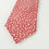 Thumbnail: Collier Campbell Retro Red Cream Abstract Dots %100 Silk Tie Made in England