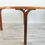 Thumbnail: 1960's Danish Tue Poulsen Art Pottery Oak Round Dining Table For Haslev Denmark