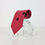 Thumbnail: Claude Montana Retro 1980's Red with Black Dots %100 Silk Tie Made in Italy