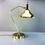 Thumbnail: Maurizio Tempestini Style Brass Table Desk Lamps Pair Retro Wimbledon London