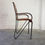 Thumbnail: Early 20th Century Industrial Salvage Saddle Leather Iron Brass Armchair CH1