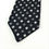 Thumbnail: Comme Des Garcons 1980's Grey Diamond Black %100 Silk Tie Made in Japan