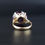 Thumbnail: Vintage 7.5ct Brilliant Alexandrite 14ct Gold Dress Ring