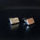 Thumbnail: Solid Sterling Silver London 2000's Cufflinks Distinctly British