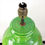 Thumbnail: Vintage Bitossi Green Black and Flowers Large Table Lamp Aldo Londi Italy 60's