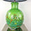Thumbnail: Vintage Bitossi Green Black and Flowers Large Table Lamp Aldo Londi Italy 60's