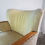 Thumbnail: German Cocktail Chairs Armchairs  Pearl Cream Velvet Vintage Wimbledon London
