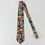 Thumbnail: Modules Retro 1980's  Tan Cream Green Leaf %100 Silk Tie Made in Japan
