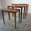 Thumbnail: Haslev Rio Rosewood Nest Of Tables by Erik Riisager Hansen  Danish London