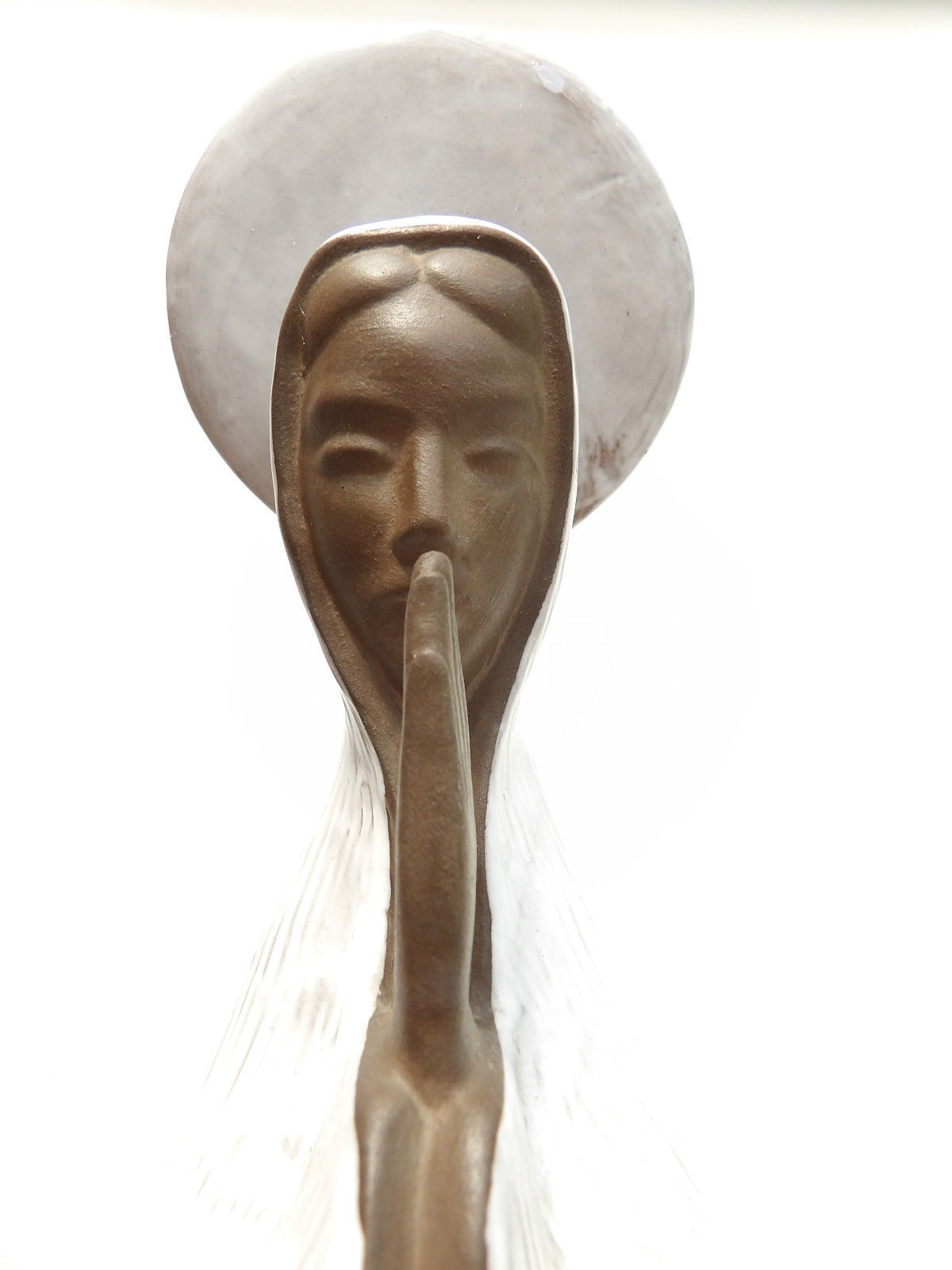 SOLD Paul Serste Virgin Marry Art Pottery Belgium