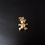 Thumbnail: Vintage 9ct Gold Teddy Bear Charm or Pendant