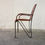 Thumbnail: Early 20th Century Industrial Salvage Saddle Leather Iron Brass Armchair CH2