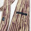 Thumbnail: Nicole Farhi Retro 1980's Maroon Cream Abstract %100 Silk Tie Hand Made England