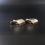 Thumbnail: Retro 9 CT Gold Plated On Sterling Silver Cufflinks / Cuff Links