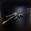 Thumbnail: 20th Century Tear Drop Water Drop Drip 925 Silver Necklace and Earrings Set
