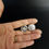 Thumbnail: Victorian George West Sterling Silver Crown Jewels of United Kingdom Cufflinks