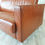 Thumbnail: Salvage Retro Night Club Tan Leather 2 Seater Sofa Wimbledon London