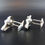 Thumbnail: Sterling Silver Vintage Style Greyhound Cufflinks