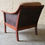 Thumbnail: Broderna Andersson Mahogany / Rosewood Cane Armchair Swedish Sweden 1970's Retro