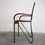 Thumbnail: Early 20th Century Industrial French Saddle Leather Iron Brass Armchair  CH8