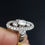 Thumbnail: Art Deco Style 9ct 9 Carat Gold Clear Stones Dress Fancy Ring , Sheffield
