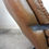 Thumbnail: Arne Norell Brown Leather Chrome High Back Swivel Armchair Vatne Mobler 1970's