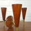 Thumbnail: IHQ Aubock Style Danish Modernist Teak Brass Wall Scones London Wimbledon 1950's