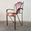 Thumbnail: Early 20th Century Industrial Salvage Saddle Leather Iron Brass Armchair CH3