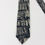 Thumbnail: Nicole Farhi Retro 1980's Black Beige Abstract %100 Silk Tie Hand Made England