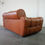 Thumbnail: Danish Tan Leather Button Seat 2 Seater Sofa Retro Sofa Vintage London