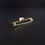 Thumbnail: Vintage Heart Shaped Amethyst 9ct Gold Bar Brooch