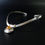 Thumbnail: London Import Sterling Silver and Golden Amber Roman Style Choker Necklace