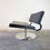 Thumbnail: Retro Modenist Style Designer EX Display Lounge Leather /Chrome Chair Wimbledon