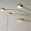 Thumbnail: Vintage Italian Guzzini Style 5 Arm Brass Arc Floor Lamp On Marble Pat tested