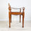 Thumbnail: Vintage Saddle Leather Hardwood Brass Detailed Campaign Safari Chair Armchair Wi