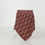 Thumbnail: Renoma Paris 1970's Red Beige Crossline Wide %100 Silk Tie Made in Italy