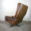Thumbnail: Arne Norell Brown Leather Chrome High Back Swivel Armchair Vatne Mobler 1970's