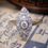 Thumbnail: Art Deco Filigree Diamond Ring 14 Ct Gold Old Cut Diamond Engagement Ring