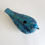 Thumbnail: Vintage Bitossi Rimini Blue Pigeon Candle Holder Aldo Londi 1960's