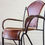 Thumbnail: Early 20th Century Industrial Salvage Saddle Leather Iron Brass Armchair CH1