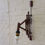 Thumbnail: 1950's Danish Scissor Teak Wall Lamp Rewired Retro