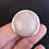 Thumbnail: Vintage Modernist Scandinavian Large Rose Quartz Sterling Silver Statement Ring